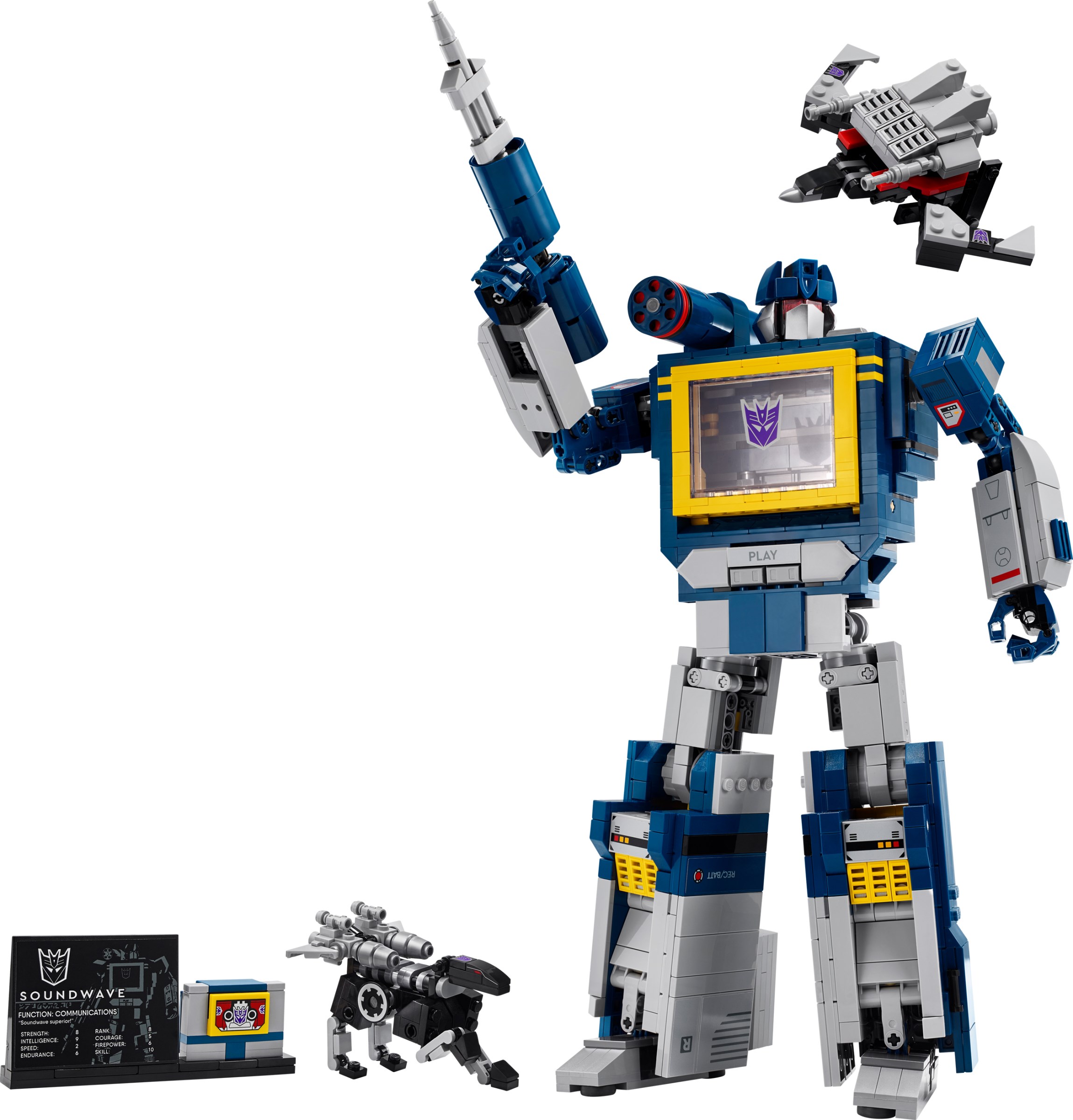 その他 YRY LEGO Transformers 10358 Soundwave announced! | Brickset